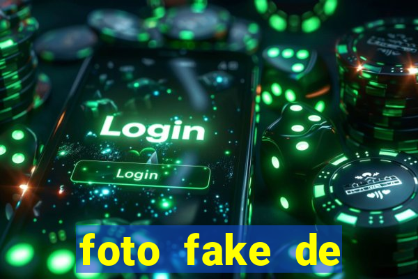 foto fake de menina cacheada